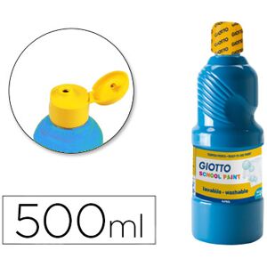 Guache Escolar Lavavel Giotto 500 ml Azul Cyan Image