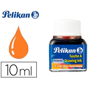 Tinta Da China Pelikan Frasco 10ml Nº 14 Siena Tostada Image