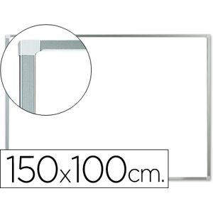 Quadro Branco Q-Connect Melamina Magnetico Caixilho Alumínio 150X100 cm Image