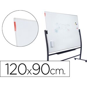 Quadro Branco Rocada Vitrificado Magnetico c/ Suporte Dupla Face 90X120 cm Image