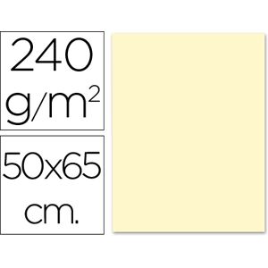 LIDERPAPEL Cartolina 240 Gr 50X65 cm Creme Image