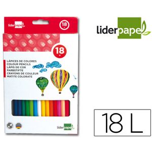 LIDERPAPEL Lápis de Cores 18 Cores Image
