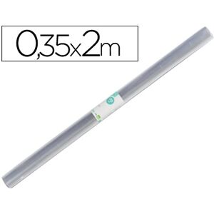 LIDERPAPEL Rolo Plastico Forra Livros, 0,35 Mt X 2 Mt. 80 Microns Image