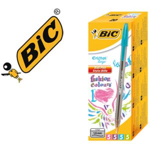 Pack 20x Caneta Bic Cristal Large Fashion (Cores Sortidas) Image