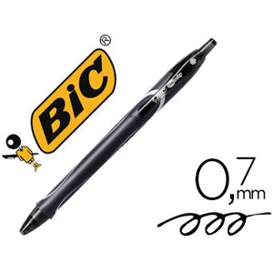 Caneta Bic Gelocity Quick Dry Retratil c/ Tinta Gel Preto Ponta de 0,7 mm Image