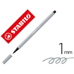 Marcador Stabilo Aguarelavel Pen 68 Cinza Azulado Claro 1 mm Image
