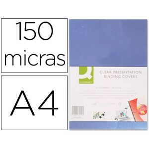 Capa de Encadernacao Q-Connect PVC Din A4 Incolor 150 Microns (100 Unidades) Image