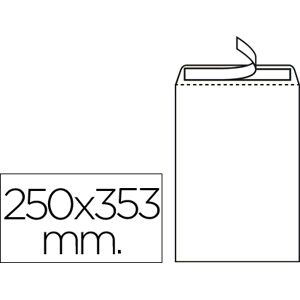 LIDERPAPEL Envelope Bolsa Folio Prolongado 250 X 353mm Branco (250 Unidades) Image