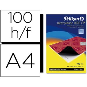 Papel Quimico Pelikan Preto Din A4 Caixa de 100 Unidades Image