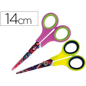 LIDERPAPEL Tesoura Escolar Hip Hop 14 cm Image