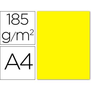 Cartolina Guarro A4 Amarelo Canario 185 Gr (50 Folhas) Image