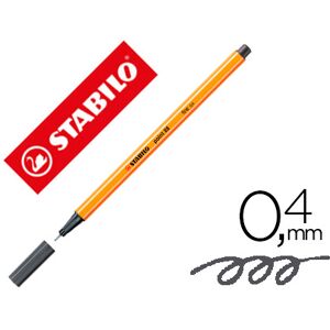 Marcador Stabilo Ponta de Fibra Point 88 Cinza Azulado Intenso 0,4 mm Image