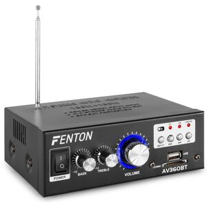 Amplificador 2x 40W Bluetooth/SD/USB/MP3 c/ Comando (AV360BT) - FENTON Image