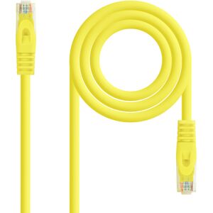 Cabo de Rede RJ45 Cat6e U/UTP Amarelo (2 mts) - Nanocable Image
