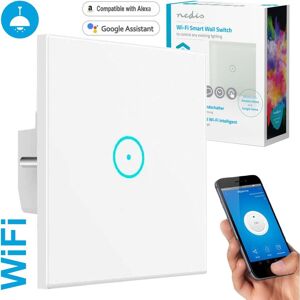 Interruptor Inteligente Wi-Fi Touch em Vidro p/ Encastrar - NEDIS Image