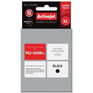 Tinteiro Compatível PGI-550Bk Canon (Preto) - ACTIVEJET Image