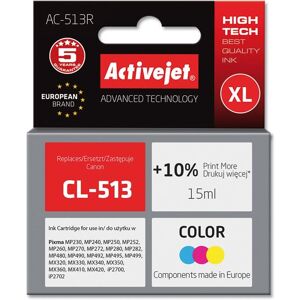 Tinteiro Compatível CL-513 Canon (Tricolor) - ACTIVEJET Image