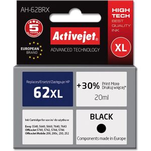 Tinteiro 62XL Compatível HP (Preto) - ACTIVEJET Image