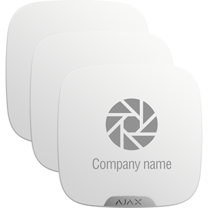 Pack 10x Coberturas Exteriores p/ Sirene AJ-STREETSIRENCUSTOM-W (Branco) - AJAX Image