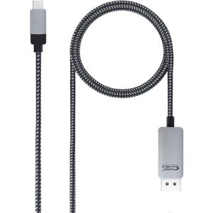 Cabo Conversor DisplayPort Macho - USB C Macho (1,8 mts) - Nanocable Image