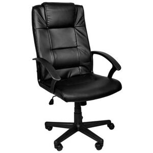Cadeira de Escritório em Couro (Preto) - MALATEC Image
