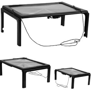 Lupa de Leitura A4 c/ Iluminação de 4 LEDs (Preto) Image