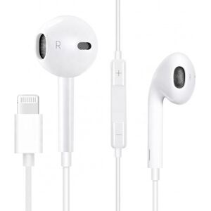 Auriculares c/ Microfone Lightning (Branco) - FIESTA Image