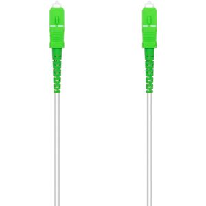 Cabo Fibra Óptica G657A2 3.0 9/125 Branco (10 mts) - AISENS Image