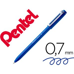 Esferografica Pentel Izee Ponta De 0,7Mm Com Tampa Cor Azul - PENTEL Image