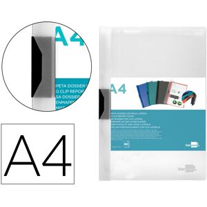 Bolsa Dossier Com Clip Lateral Din A4 Transparente 60 Folhas Image