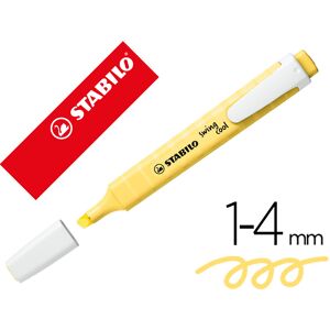 Marcador Stabilo Fluorescente Swing Cool Pastel Amarelo - STABILO Image