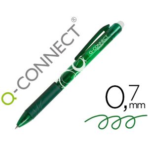 Esferografica Q-Connect Retratil Apagavel 0,7 Mm Cor Verde - Q-CONNECT Image