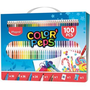 Estojo De Pintura Maped Color Peps Kit 100 Peças Sortidas - MAPED Image