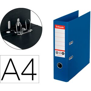 Pasta De Arquivo De Alavanca N1 Co2 Neutral Din A4 Cartao Forrado Lombada 75 Mm Azul Vivo - ESSELTE Image
