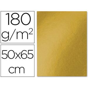 LIDERPAPEL Cartolina 50X65 180 Gr Ouro Velho Embalagem de 25 Unidades Image