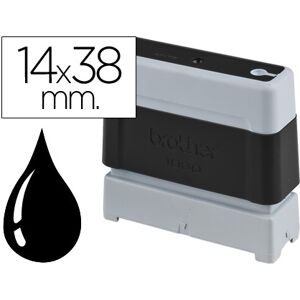 Carimbo PR-1438B6P 14x38 mm (Preto) - BROTHER Image