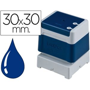 Carimbo PR-3030E6P 30x30 mm (Azul) - BROTHER Image