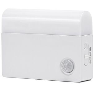 AIGOSTAR Aplique LED 0,5W Branco Q. 3000K 40Lm c/ Sensor PIR e Sensor de Luz p/ Interior Armários Image