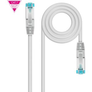 Cabo de Rede RJ45 Cat7 S-FTP AWG26 Cinzento (25cm) - Nanocable Image