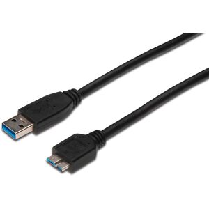 Cabo USB A Macho - Micro-USB B 3.2 Macho (25cm) - DIGITUS Image