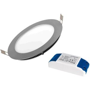 Painel de LED Redondo (Aço Escovado) Ø30cm 24W 4000K 1500Lm Image