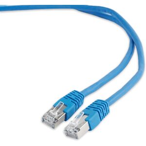 Cabo de Rede RJ45 Cat6 FTP Azul (50cm) - GEMBIRD Image