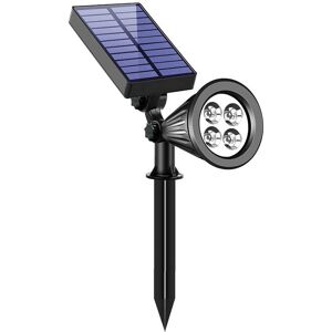 Lâmpada Solar LED Exterior 3W Branco Q. 3300K 250Lm (IP67) c/ Painel Solar - GSC Image