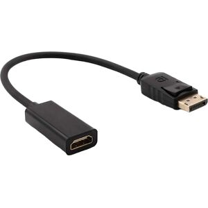 Adaptador Conversor Displayport Macho - HDMI Fêmea (Preto) - NILOX Image