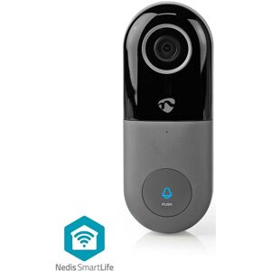 Vídeo Porteiro SmartLife Full HD 1080p Wi-Fi c/ 4 Melodias (Preto/Cinza) - NEDIS Image