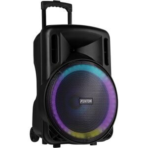 Coluna Portátil LED MK2 15" 800W BLUETOOTH/USB/SD c/ Microfone + Comando (FT15LED) - FENTON Image
