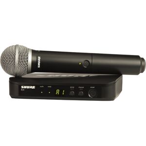 Central Microfone UHF s/ Fios c/ Micro Mão PG58 - SHURE Image