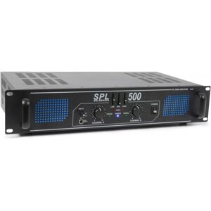 Amplificador PA 2x 250W 19" c/ Equalizador (SPL500EQ) LEDs Azuis - SPL Image