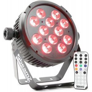 Projector LED PAR Slim 12x 8W (4 EM 1) RGBA DMX (BT310) - beamZ Image