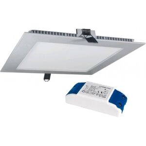 Painel de LED Quadrado (22 x 22cm) 18W 4000K 1620Lm - Aço Escovado Image